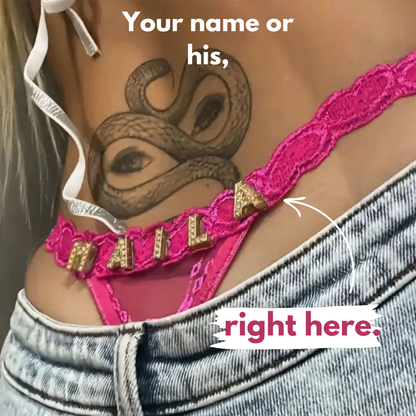 My Personalized Thong